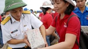 Delegations reach Truong Sa archipelago - ảnh 1